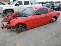 Salvage cars for sale at Grand Prairie, TX auction: 2014 Ford Mustang