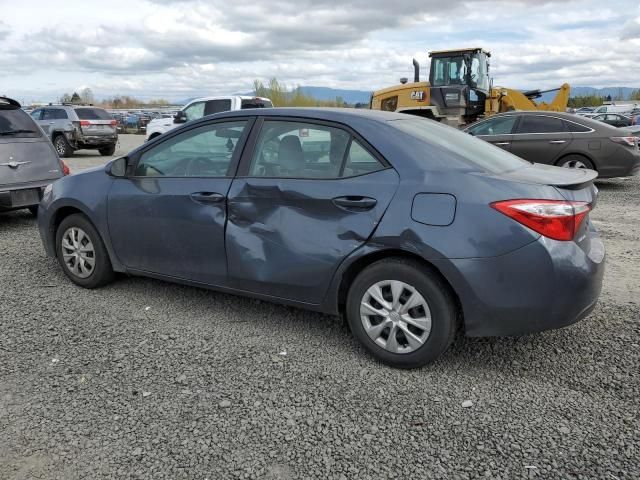 2016 Toyota Corolla ECO