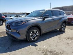 Salvage cars for sale at Fredericksburg, VA auction: 2022 Toyota Highlander Hybrid XLE