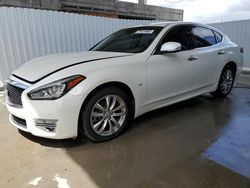 Salvage cars for sale from Copart West Palm Beach, FL: 2017 Infiniti Q70 3.7