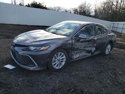 Salvage cars for sale from Copart Windsor, NJ: 2021 Toyota Camry LE