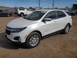 Salvage cars for sale at Colorado Springs, CO auction: 2022 Chevrolet Equinox LT