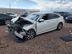 Salvage cars for sale from Copart Phoenix, AZ: 2022 Honda Civic LX