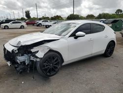 Salvage cars for sale at Miami, FL auction: 2019 Mazda 3 Preferred