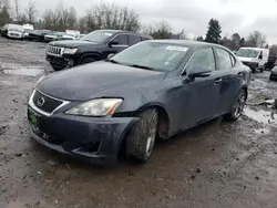 Salvage cars for sale at Portland, OR auction: 2010 Lexus IS 350