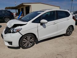Salvage cars for sale at Temple, TX auction: 2015 Honda FIT EX