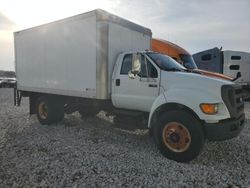Salvage trucks for sale at Barberton, OH auction: 2009 Ford F750 Super Duty