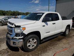 Vehiculos salvage en venta de Copart Apopka, FL: 2016 Toyota Tundra Double Cab SR/SR5