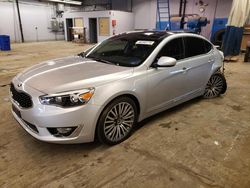 Salvage cars for sale at Wheeling, IL auction: 2016 KIA Cadenza Luxury