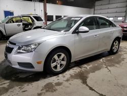 Salvage cars for sale from Copart Blaine, MN: 2012 Chevrolet Cruze LT