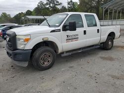 Salvage cars for sale at Savannah, GA auction: 2011 Ford F250 Super Duty