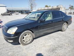 Salvage cars for sale at Tulsa, OK auction: 2002 Lexus LS 430