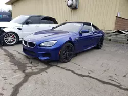 Salvage cars for sale at Marlboro, NY auction: 2015 BMW M6