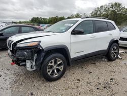 Salvage cars for sale at Houston, TX auction: 2017 Jeep Cherokee Trailhawk