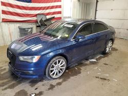 Salvage cars for sale at Lyman, ME auction: 2015 Audi A3 Premium Plus