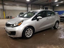 Salvage cars for sale at Chalfont, PA auction: 2015 KIA Rio LX