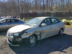 Salvage cars for sale from Copart Finksburg, MD: 2010 Hyundai Elantra Blue