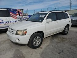 Salvage cars for sale from Copart Haslet, TX: 2007 Toyota Highlander Sport