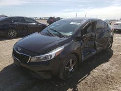 Salvage cars for sale at Houston, TX auction: 2017 KIA Forte LX