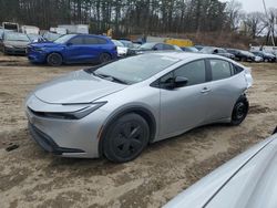 Salvage cars for sale at North Billerica, MA auction: 2023 Toyota Prius LE