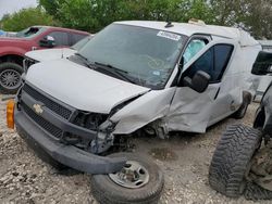 Salvage trucks for sale at Corpus Christi, TX auction: 2019 Chevrolet Express G3500