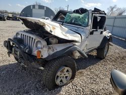 Jeep Wrangler / tj Unlimited Rubicon salvage cars for sale: 2006 Jeep Wrangler / TJ Unlimited Rubicon