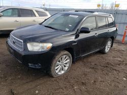 Salvage cars for sale from Copart Greenwood, NE: 2008 Toyota Highlander Hybrid