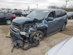 Honda salvage cars for sale: 2018 Honda Pilot EXL