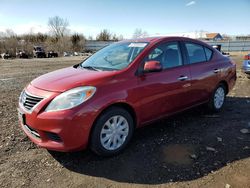 Salvage cars for sale from Copart Columbia Station, OH: 2014 Nissan Versa S