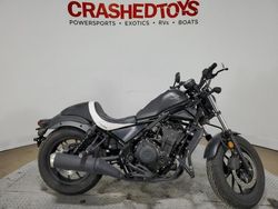 Salvage motorcycles for sale at Dallas, TX auction: 2022 Honda CMX500