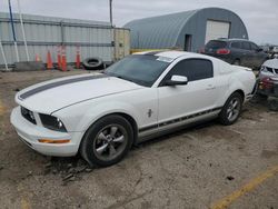 Salvage cars for sale from Copart Wichita, KS: 2007 Ford Mustang