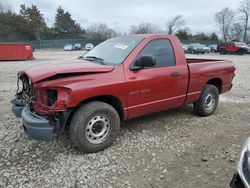 Salvage cars for sale at Madisonville, TN auction: 2007 Dodge RAM 1500 ST