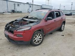 Jeep Cherokee Sport salvage cars for sale: 2015 Jeep Cherokee Sport