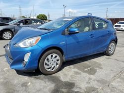Salvage cars for sale from Copart Wilmington, CA: 2015 Toyota Prius C