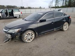 Salvage cars for sale at Dunn, NC auction: 2016 Acura ILX Premium