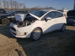 Salvage cars for sale at Spartanburg, SC auction: 2016 Ford Fiesta S