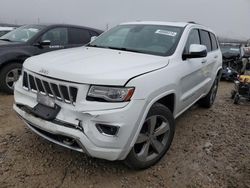 Jeep salvage cars for sale: 2014 Jeep Grand Cherokee Overland