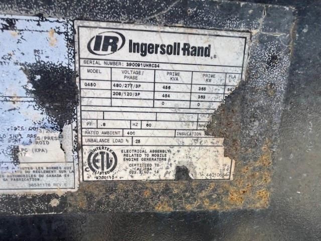 2008 Ingersoll-Rand Generator