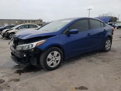 KIA salvage cars for sale: 2017 KIA Forte LX