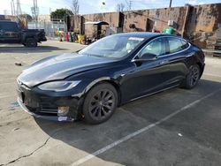 Salvage cars for sale from Copart Wilmington, CA: 2018 Tesla Model S