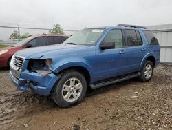 Salvage cars for sale from Copart Houston, TX: 2009 Ford Explorer XLT