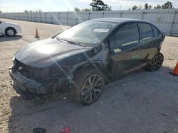 Salvage cars for sale at Houston, TX auction: 2022 Toyota Corolla SE