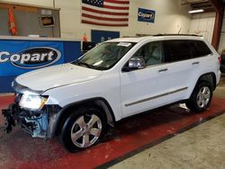 Salvage cars for sale at Angola, NY auction: 2013 Jeep Grand Cherokee Limited