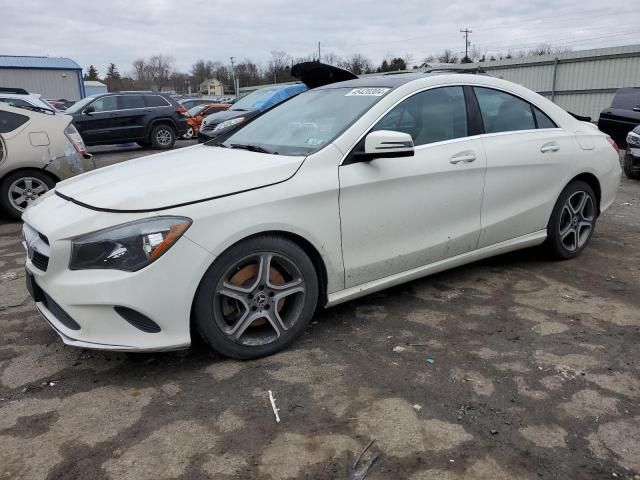 2018 Mercedes-Benz CLA 250 4matic