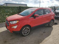 Salvage cars for sale from Copart Orlando, FL: 2019 Ford Ecosport Titanium