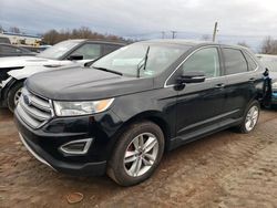 Salvage cars for sale at Hillsborough, NJ auction: 2018 Ford Edge SEL