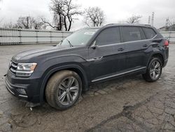 Salvage cars for sale at West Mifflin, PA auction: 2019 Volkswagen Atlas SEL