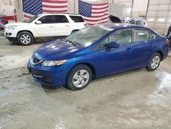 Salvage cars for sale from Copart Columbia, MO: 2015 Honda Civic LX