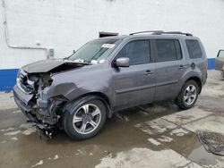 Salvage cars for sale from Copart Farr West, UT: 2015 Honda Pilot SE