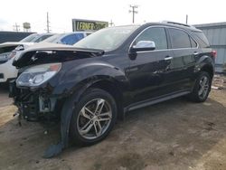Salvage cars for sale from Copart Chicago Heights, IL: 2017 Chevrolet Equinox Premier
